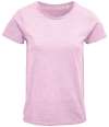03581 Lds Crusader SOL'S Ladies Crusader Organic T-Shirt Heather pink colour image